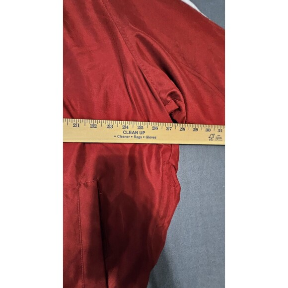 VTG Oklahoma Sooners Windbreaker Jacket Red Sz XXL 58 Sports Blanket Lined NCAA - Picture 6 of 7